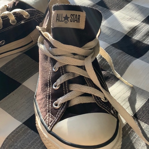 Converse All Star Low Tops Canvas Top Rubber Soles sz 3 - Picture 6 of 6